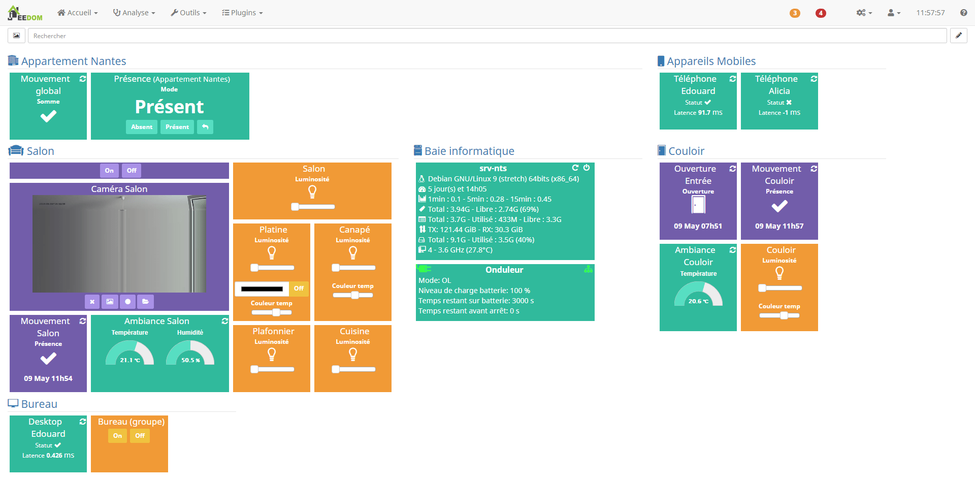 Installation de Jeedom via Docker