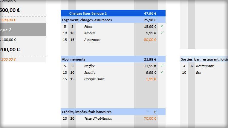 Gérer son budget avec Excel en 2022