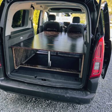 Construction d'un aménagement pour Berlingo XL