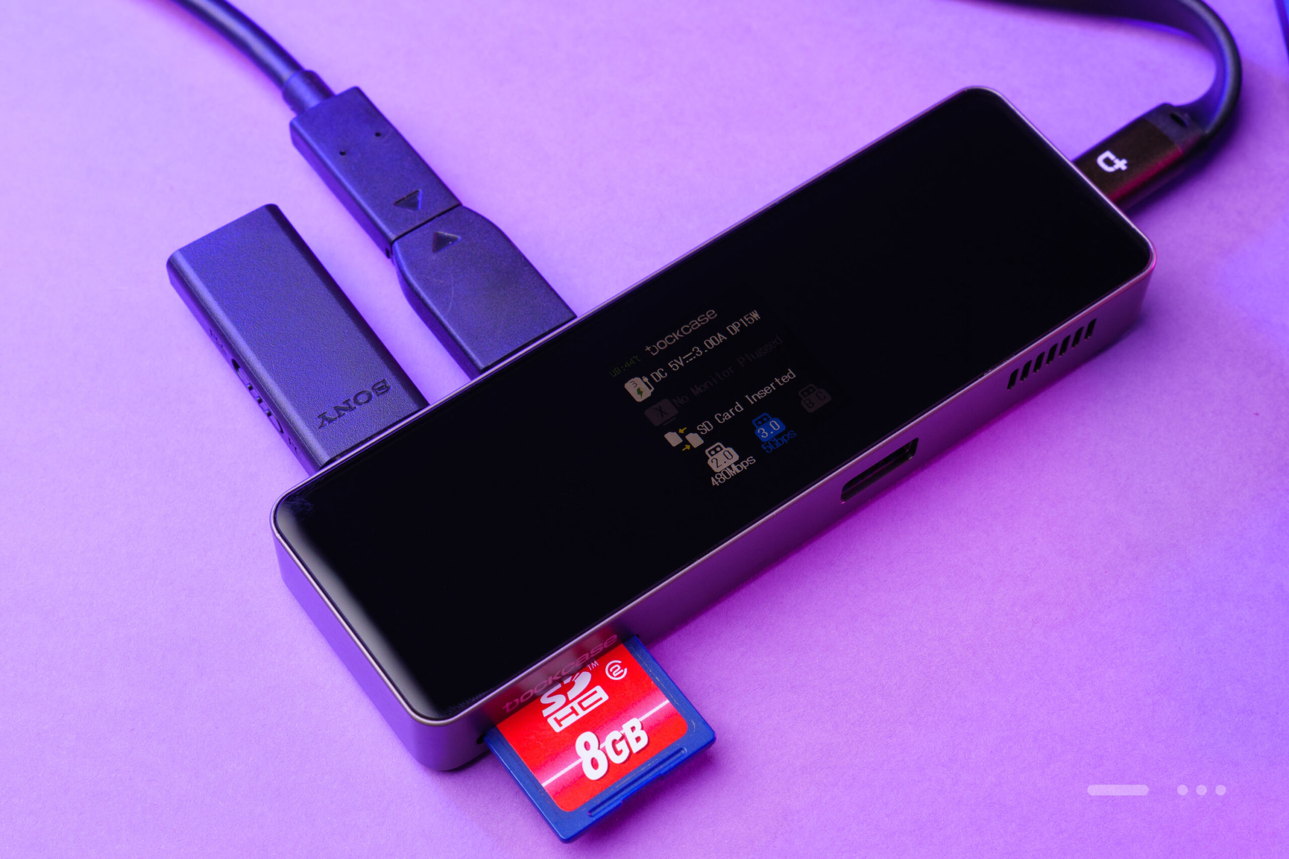 hub USB C 7 en 1 de DockCase